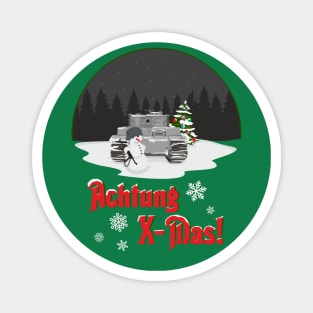 Achtung X_Mas! Pz-VI Tiger Edit Magnet